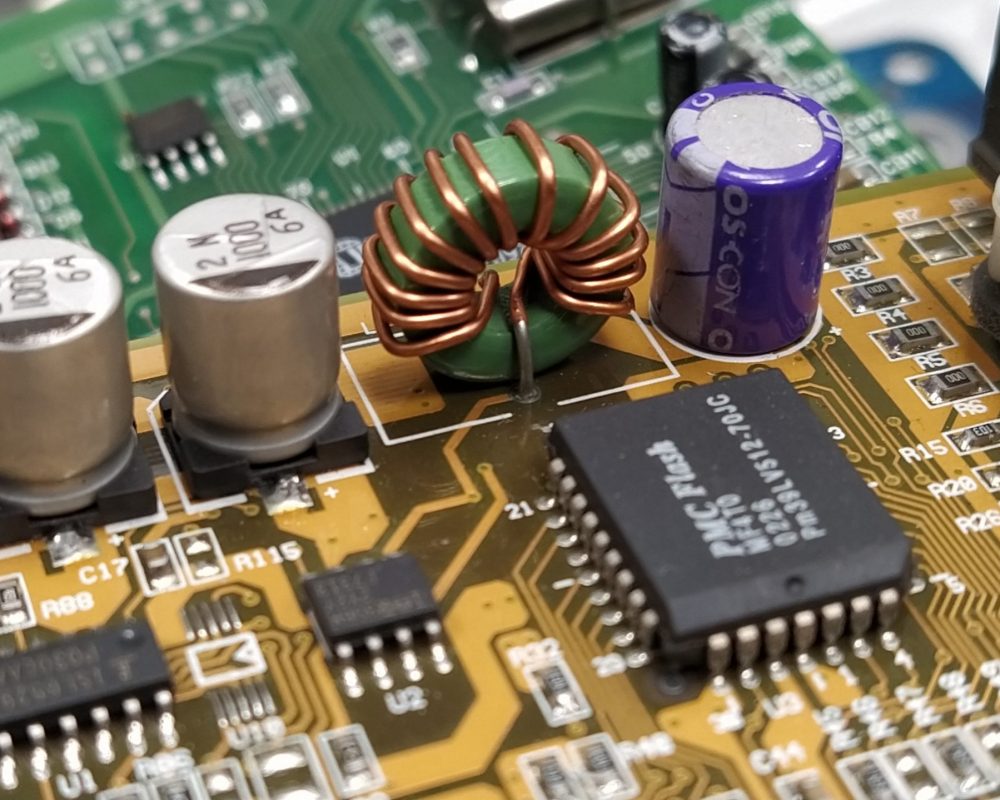 Motherboard close‑up